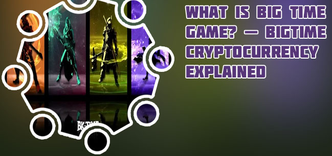 Big time crypto game coin