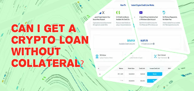 Crypto credit line
